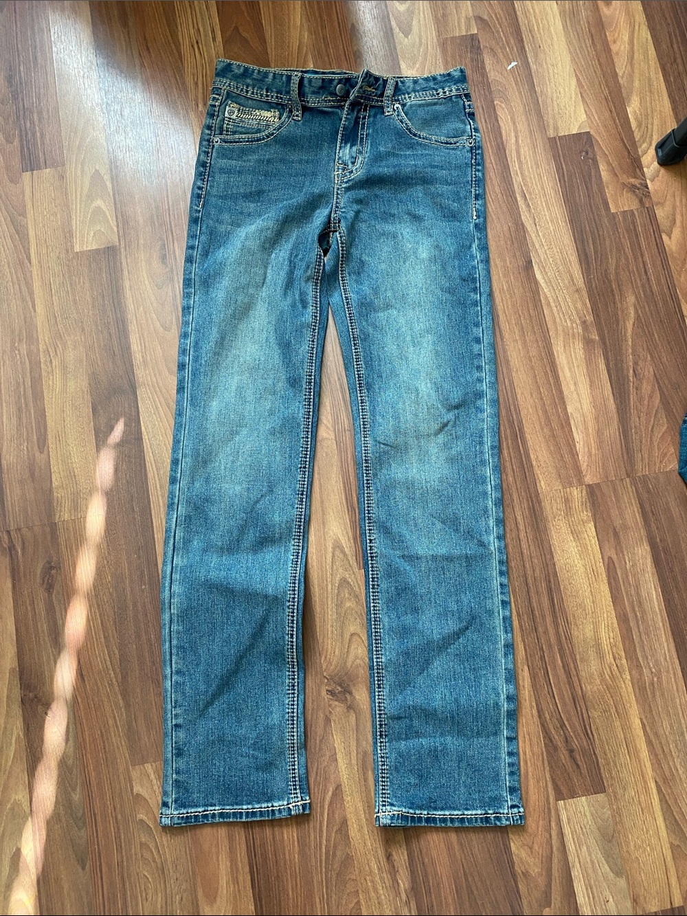 Rock & roll Straight Fit girls Denim Jeans 16r skim